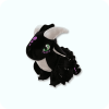 Black Wings of Fire Plush