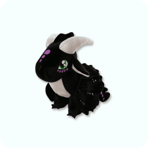 Black Wings of Fire Plush
